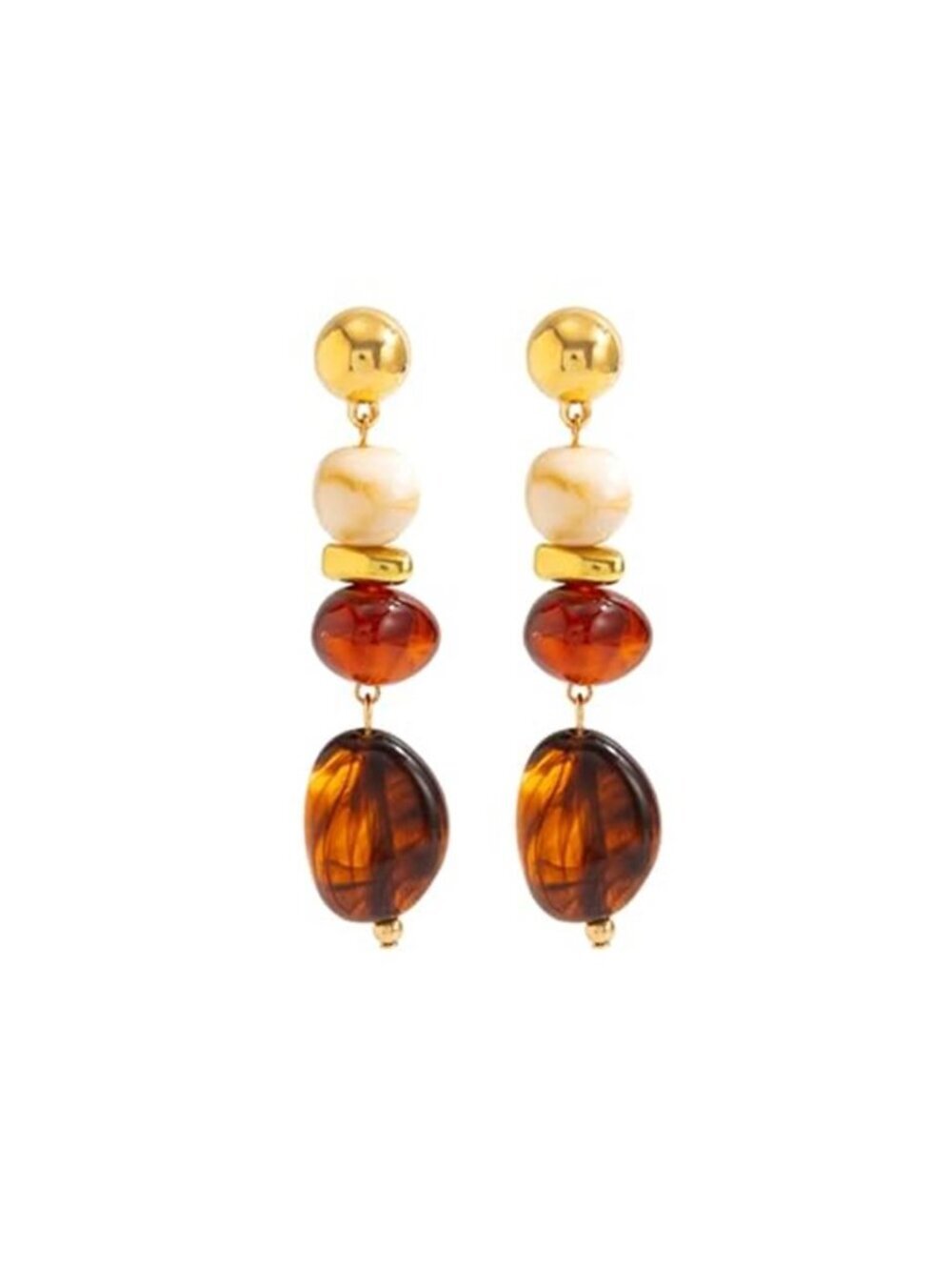 Chunky Resin Drop Earrings